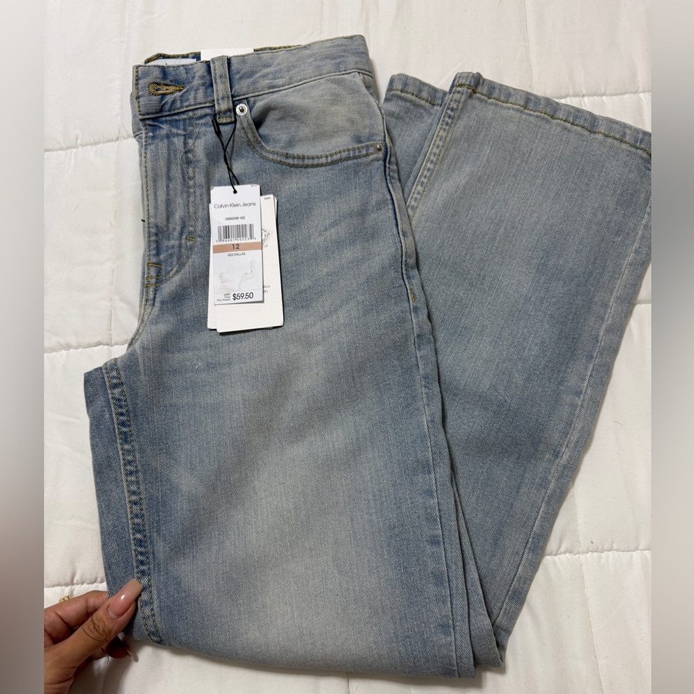 Brand New 
Size 12 jeans
Calvin Klein